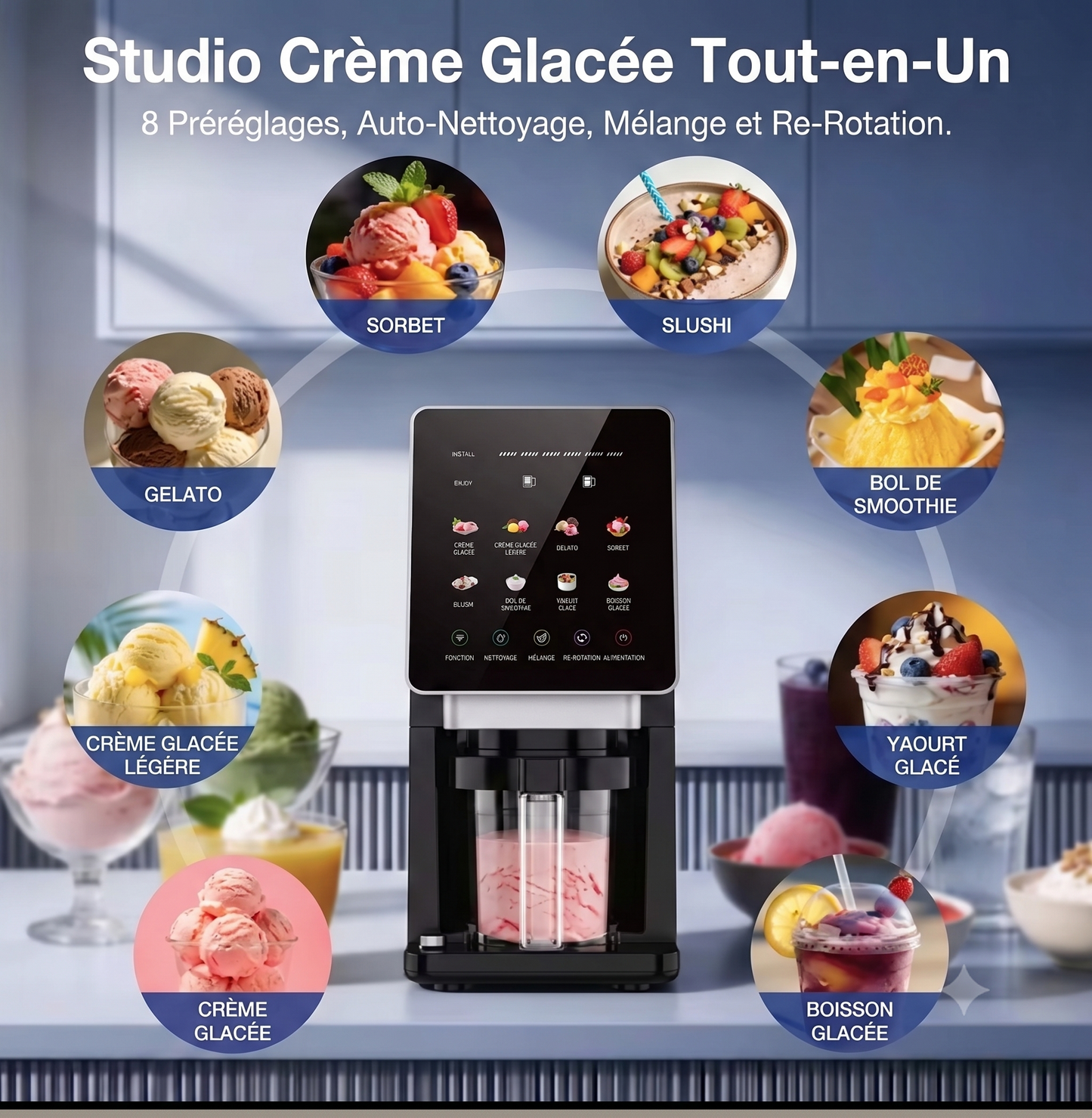 Machine à crème glacée