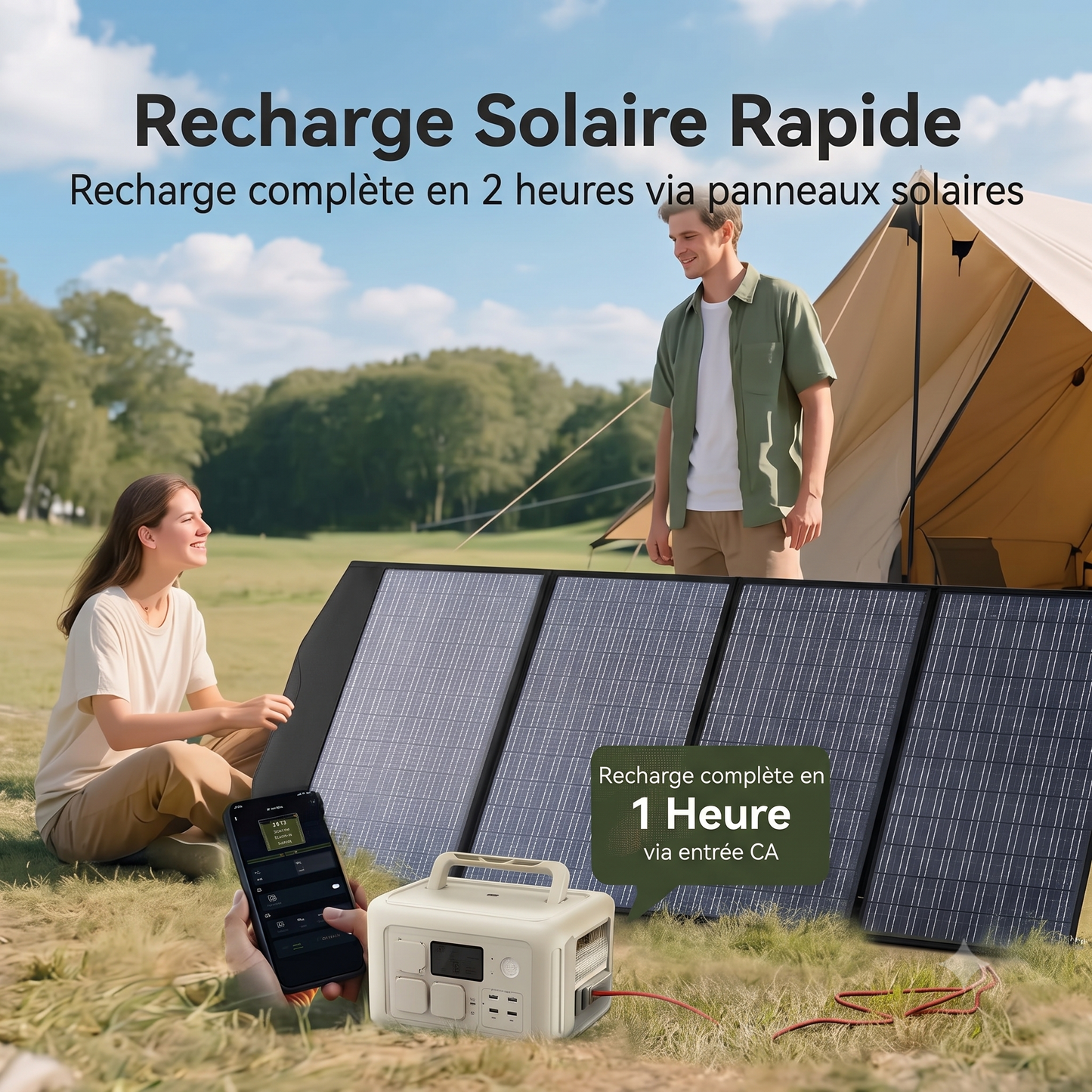Centrale électrique Portable 600W