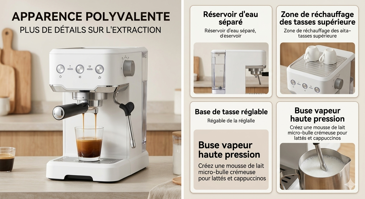 Robot aspirateur laveur 5000Pa