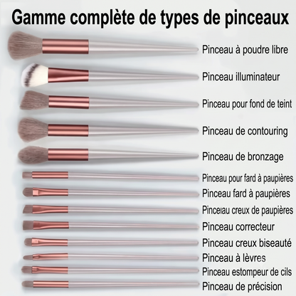 Ensemble de 13 pinceaux de maquillage