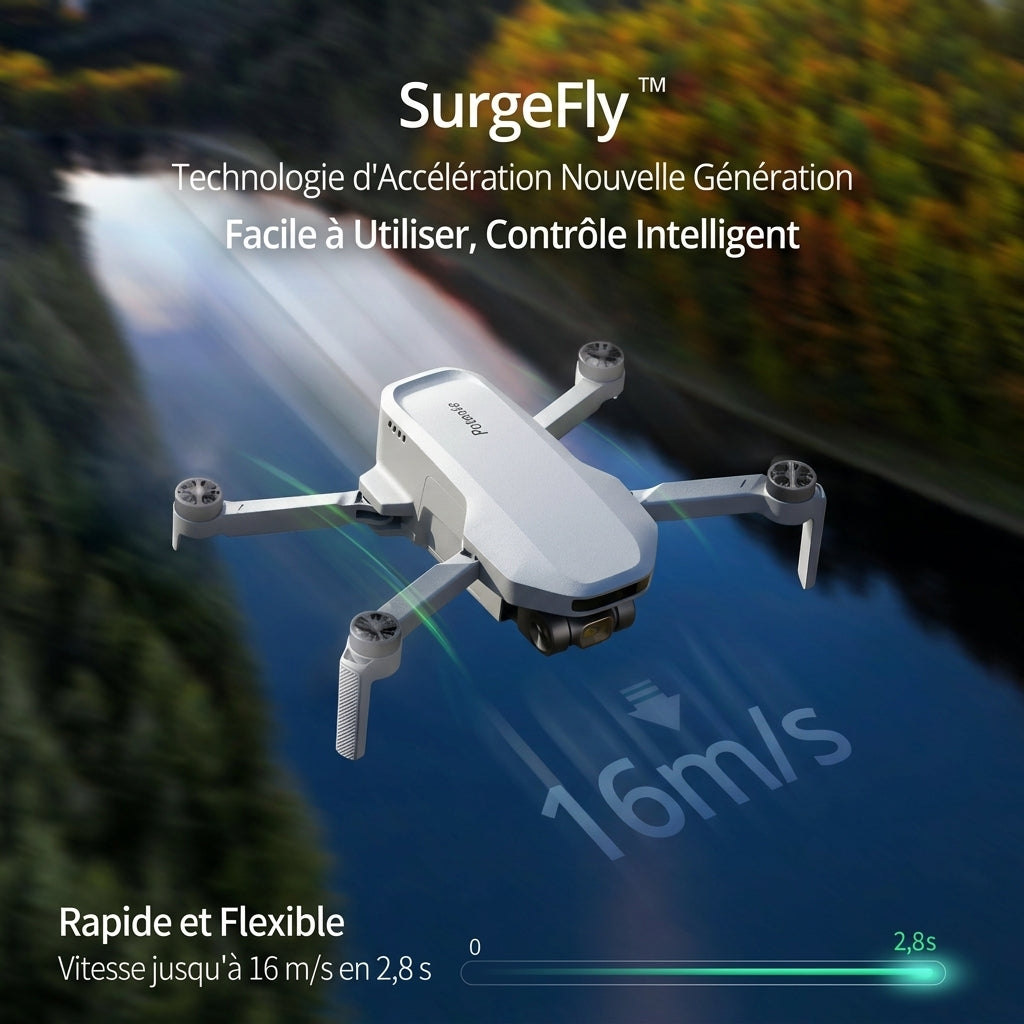 Drone Atom SE à Cardan à Axe Unique