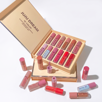 Coffret Intégrale de Rouges à Lèvres Mates et Brillantes