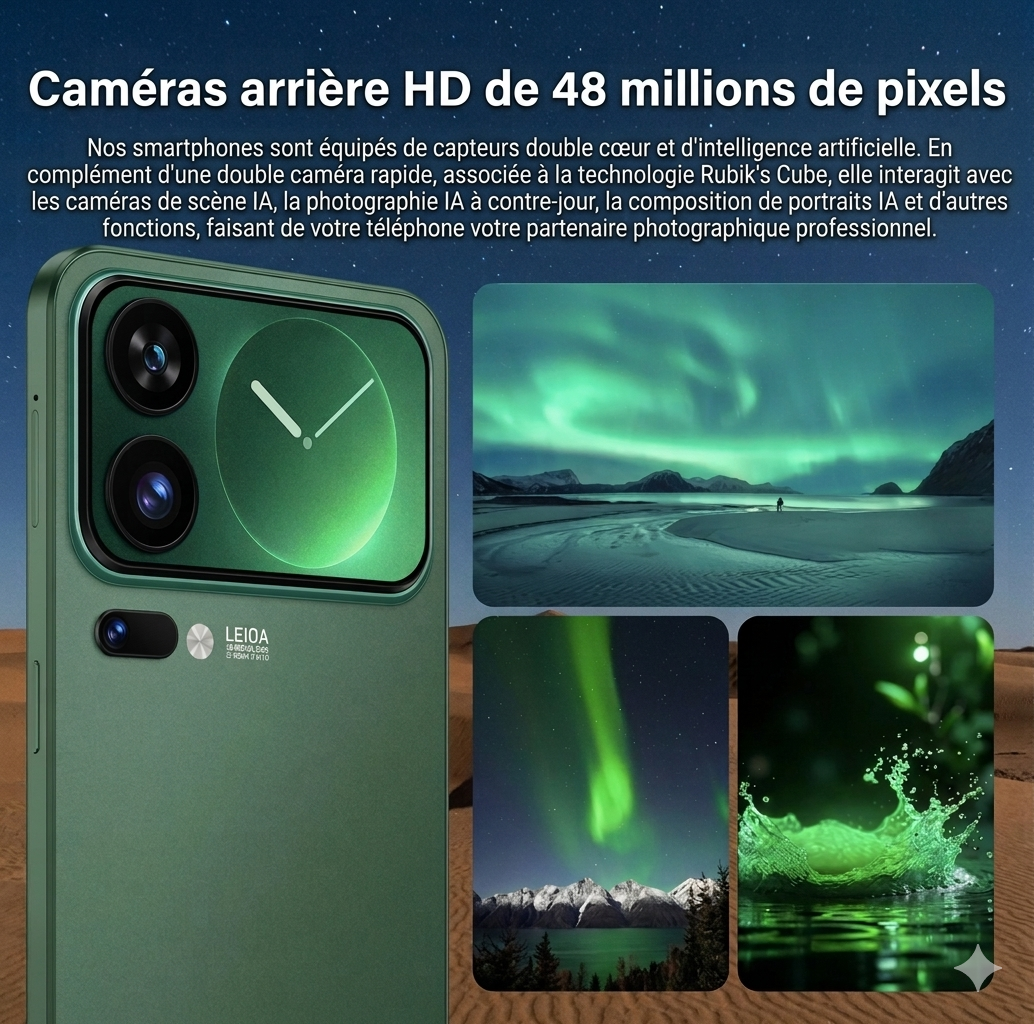 Smartphone android 7,3 pouces à batterie 7800 mAh