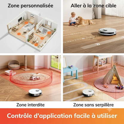 Robot Aspirateur Laveur 5000Pa