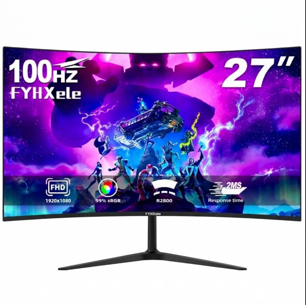 Écran 27 pouces Incurvé FHD 100Hz