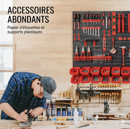 Bacs de rangement outillages muraux