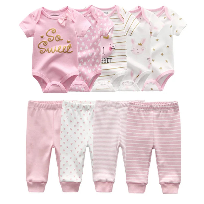 Ensemble de vêtements 10 pièces pour bébé