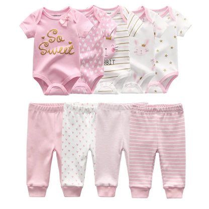 Ensemble de vêtements 10 pièces pour bébé