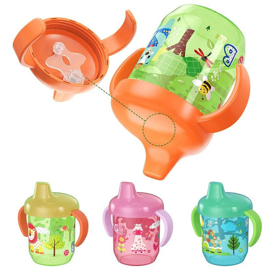 Double Handle Drinking Training Cup