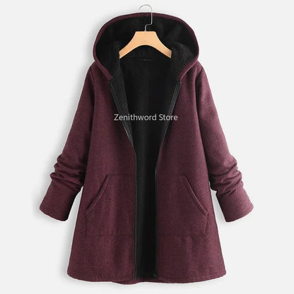 Manteau automne-hiver chaude pour femme