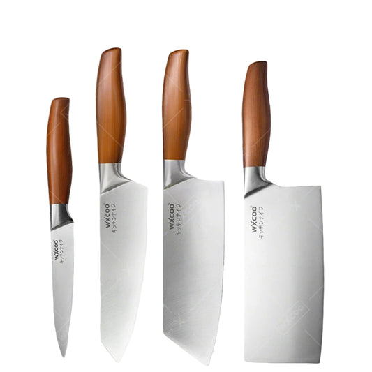 Ensemble de couteaux de cuisine japonais professionnels