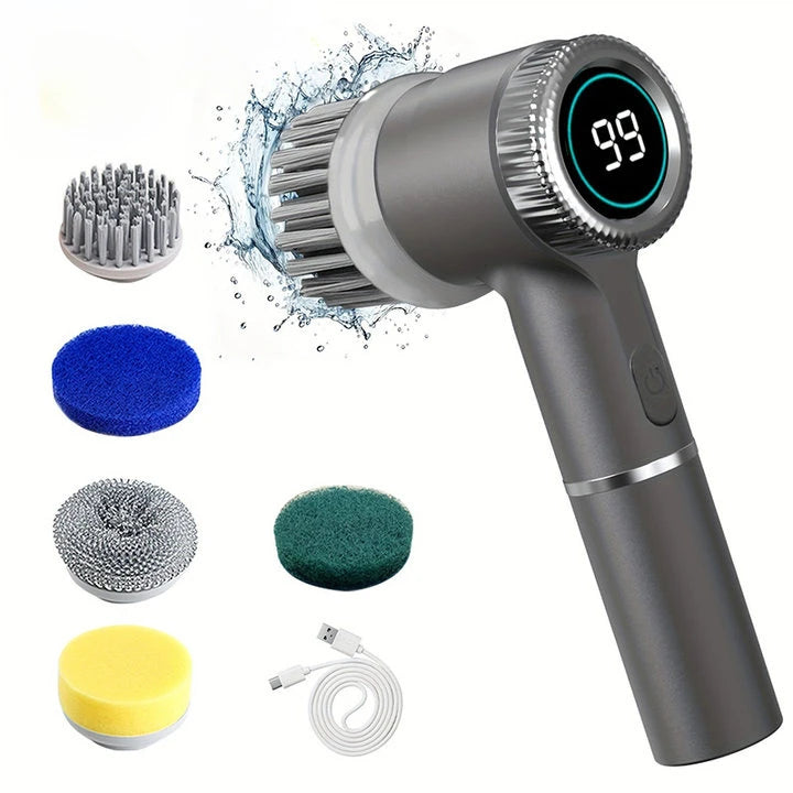 Brosse de nettoyage électrique 5 en 1