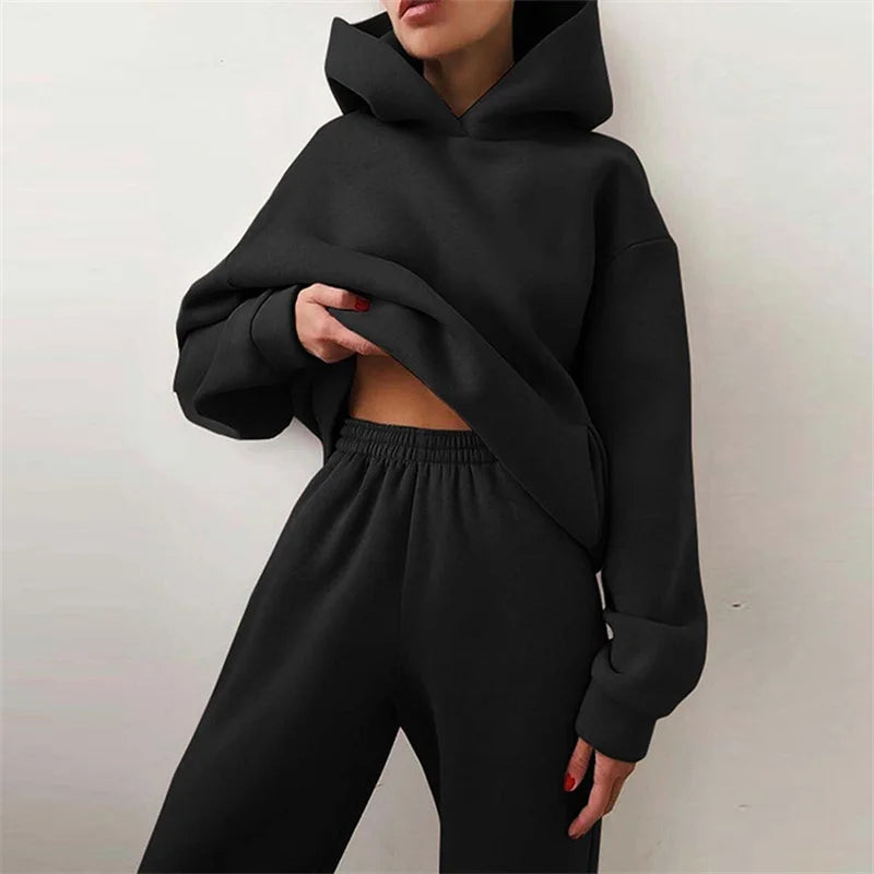 Ensemble de pièces sweat à capuche décontracté