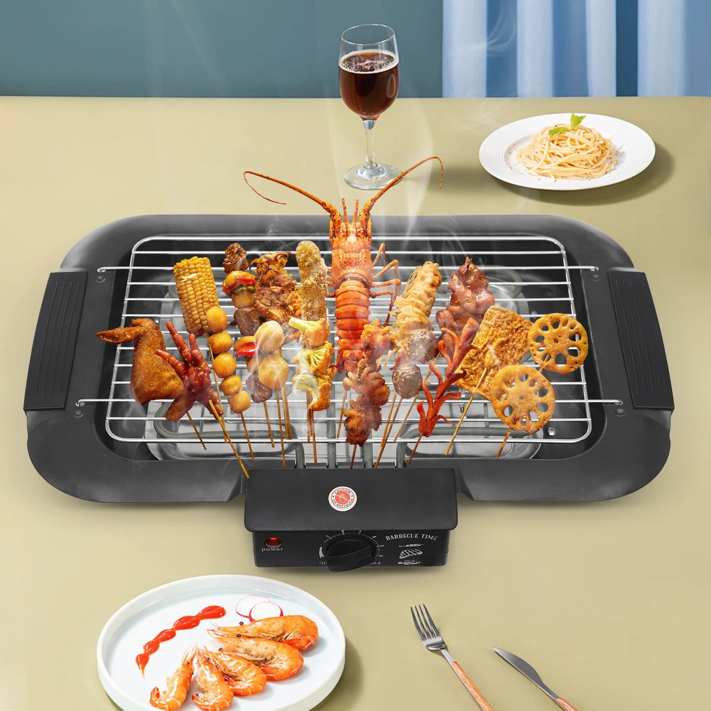 Gril électrique de table 2000W