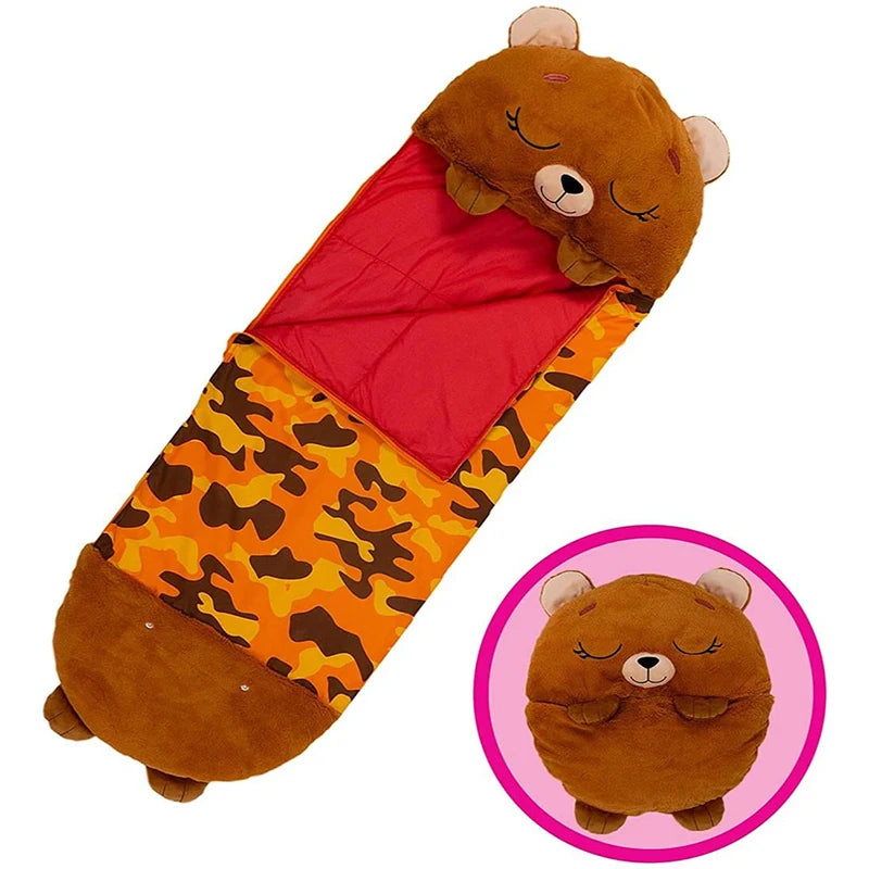 Sac de couchage pour enfants avec oreiller