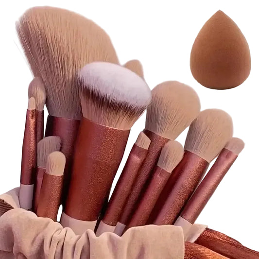 Ensemble de 13 pinceaux de maquillage
