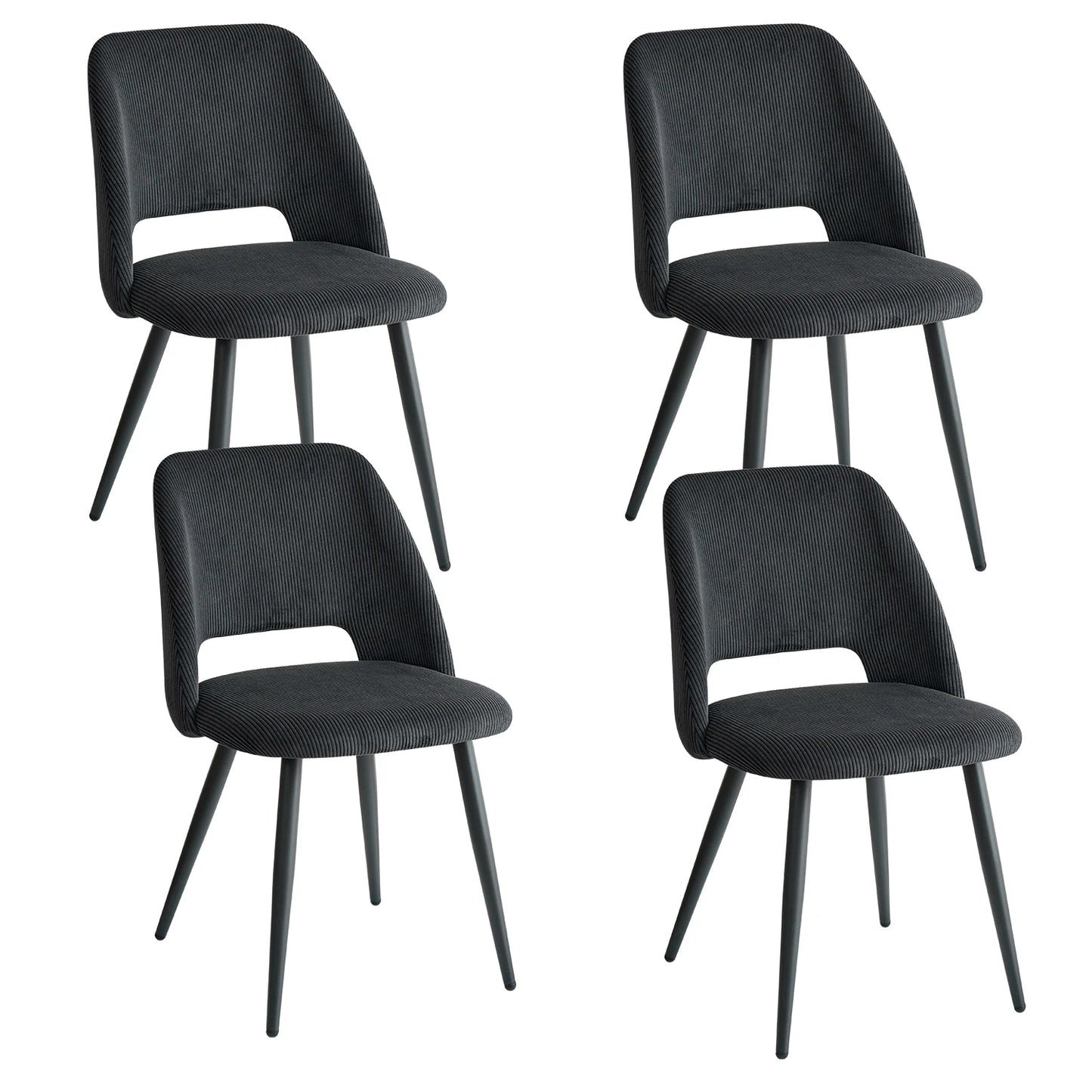 Ensemble de chaises de salle à manger élégantes