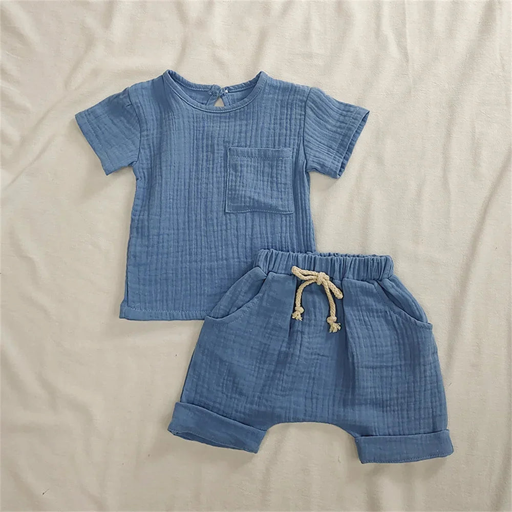 Ensemble 2 pièces doux et stylé pour bébé
