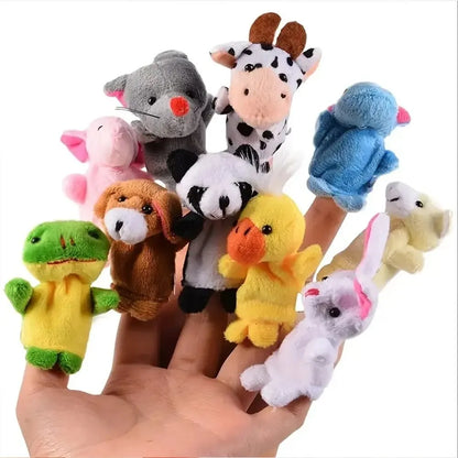 Lot de 10 Marionnettes à Main