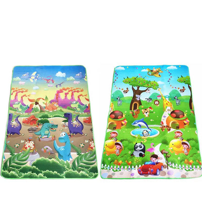 Tapis de jeu éducatif recto-verso 180 cm x 120 cm