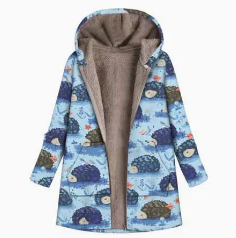 Manteau automne-hiver chaude pour femme