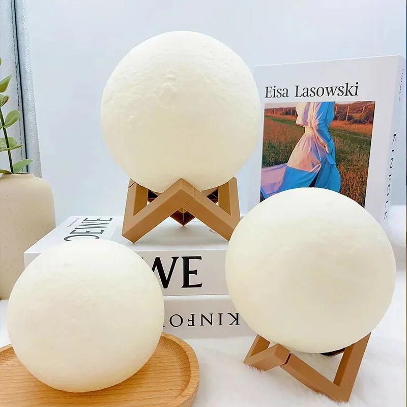 Lampe de nuit en forme de lune