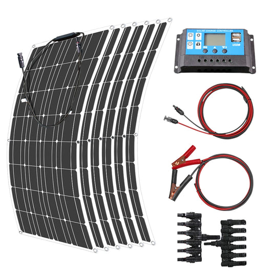 Panneau solaire flexible