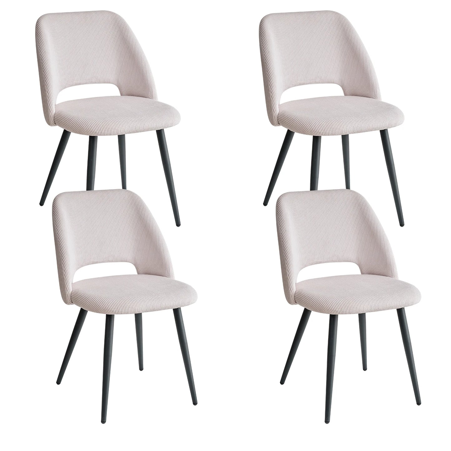 Ensemble de chaises de salle à manger élégantes