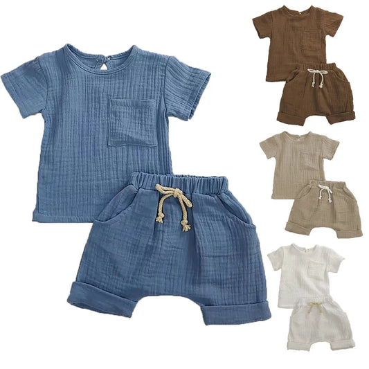 Ensemble 2 pièces doux et stylé pour bébé