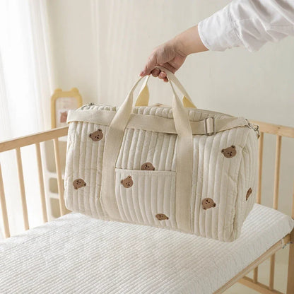 Sac de rangement brodé pour maman