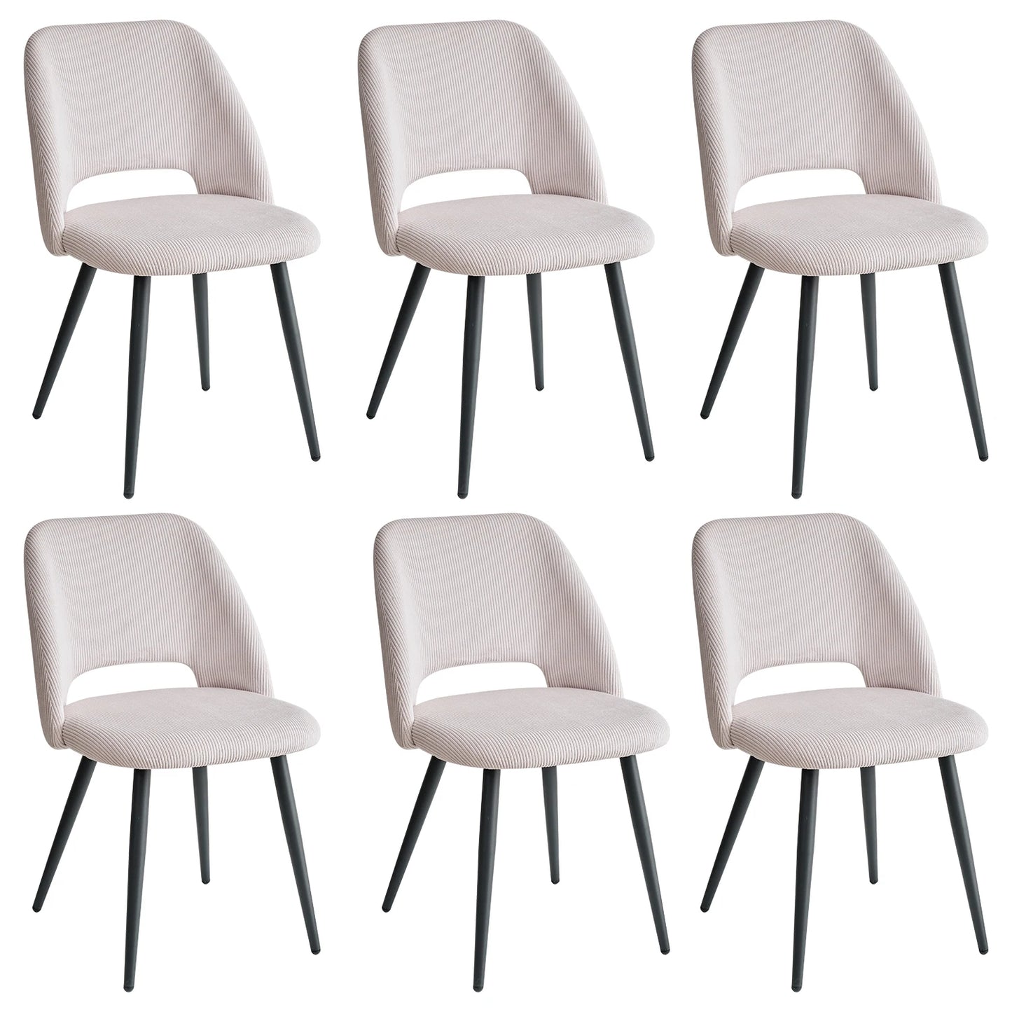 Ensemble de chaises de salle à manger élégantes