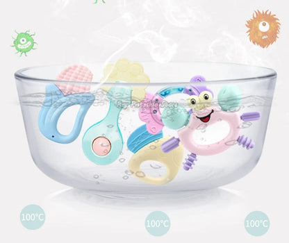 Lot de 6 à 14 hochets pour bébé