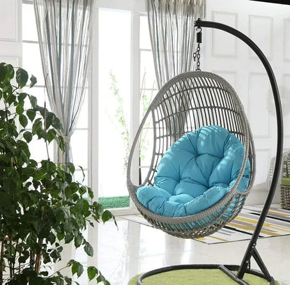 Fauteuil suspendu en forme d'œuf