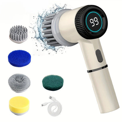 Brosse de nettoyage électrique 5 en 1