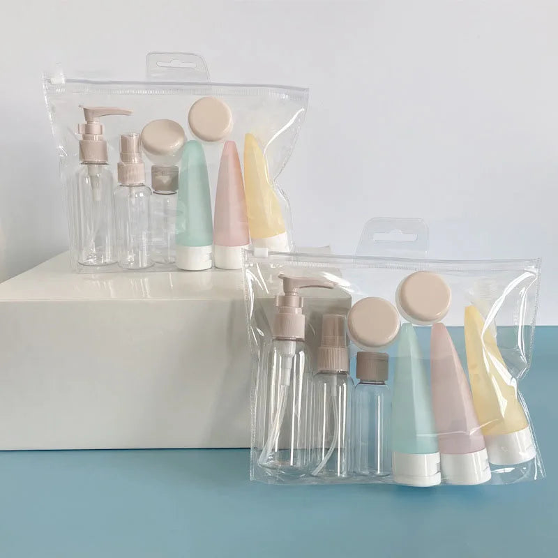 Lot de flacons rechargeables de voyage