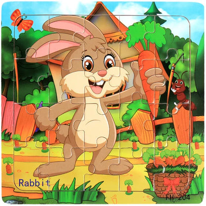Puzzle 3D en bois de 20 pièces