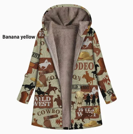 Manteau automne-hiver chaude pour femme