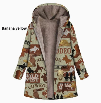 Manteau automne-hiver chaude pour femme