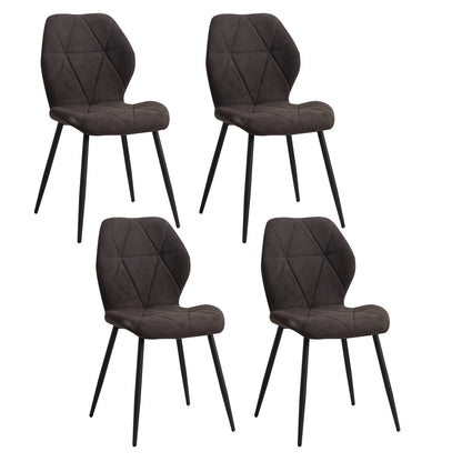 Ensemble de chaises en tissu de lin