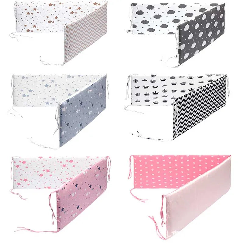 Pare-chocs de berceau pour bébé 130x30cm