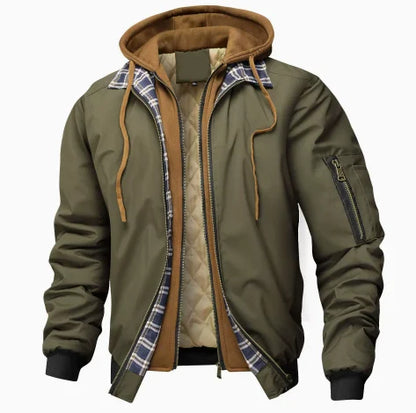 Veste coupe-vent chaude pour homme