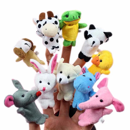 Lot de 10 Marionnettes à Main