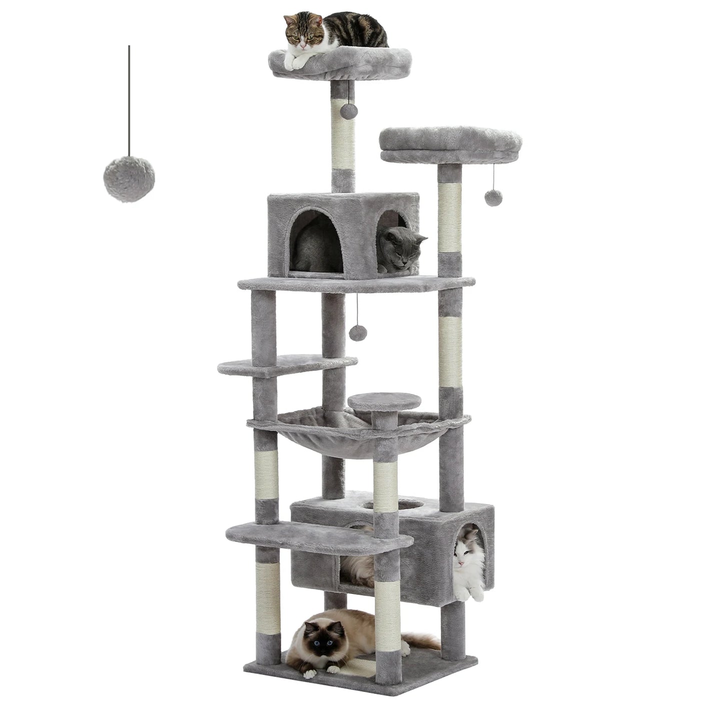 Grand arbre pour chats d'intérieur