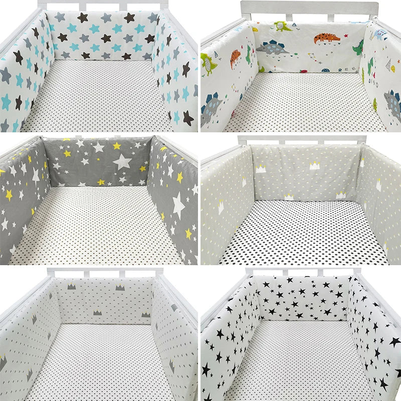 Pare-chocs de berceau pour bébé 130x30cm