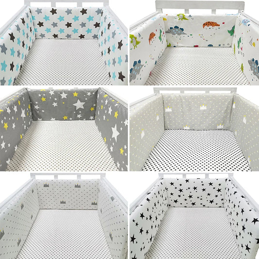 Pare-chocs de berceau pour bébé 130x30cm