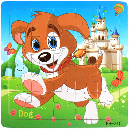Puzzle 3D en bois de 20 pièces