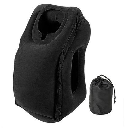 Oreiller gonflable en PVC pour voyage
