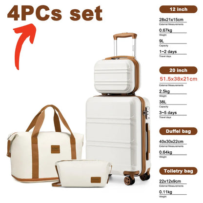 Set de 4 valises moderne
