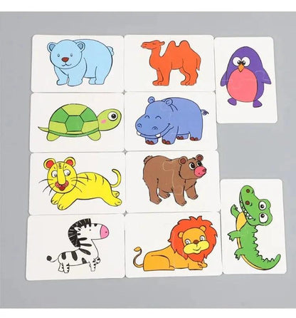 32 Piece Early Learning Card Matching Puzzle