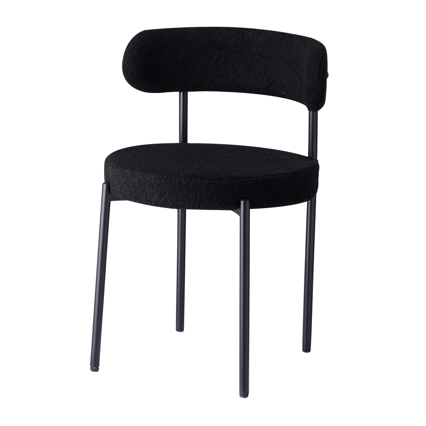 Lot de chaises de salle à manger nordique